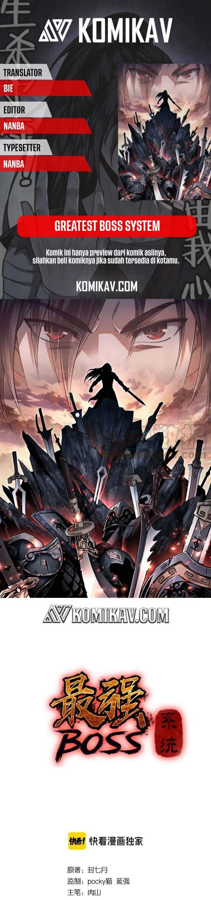 Greatest Boss System Chapter 69 Gambar 1
